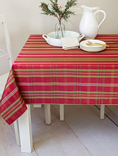 Details about   Benson Mills 158347 Mills Solid Chagall Spillproof Fabric Tablecloth 60X84 Sto 