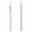01. Bar-Silver, variant on FOCALOOK Black Dangle Earrings for Women Hypoallergenic Minimal Long Thin Drop Dangling Vertical Bar Earrings