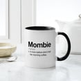 thumbnail image 6 of CafePress - Mombie - 11 oz Ceramic Mug - Novelty Coffee Tea Cup, 6 of 6