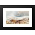 thumbnail image 2 of Thomas Moran 14x9 Black Modern Framed Museum Art Print Titled - Hot Springs of the Yellowstone, 2 of 5