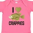 thumbnail image 4 of Inktastic Crappie Fishing I Love Crappies Boys or Girls Baby Bodysuit, 4 of 5