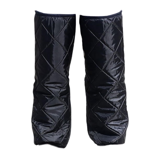 rodilleras calientes,rodilleras cálidas mangas bicicleta protectora,protección contra el frío piernas mangas Espesar,cubierta de pierna de invierno ajustable para shamjiam rodilleras calientes