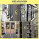 thumbnail image 5 of 20 Pieces Smile You're On Camera Sticker Self-adhesive 24 Hour Video Surveillance Sign Sticker Uv Protected And Waterproof For Cctv Security Camera, I, 5 of 5