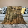 thumbnail image 2 of Autua Middle Earth Map Warm Lightweight Soft Fleece Blanket All Seasons for Living Room Sofa Decor Cow Gifts - Multiple Sizes 40x50in, 2 of 6