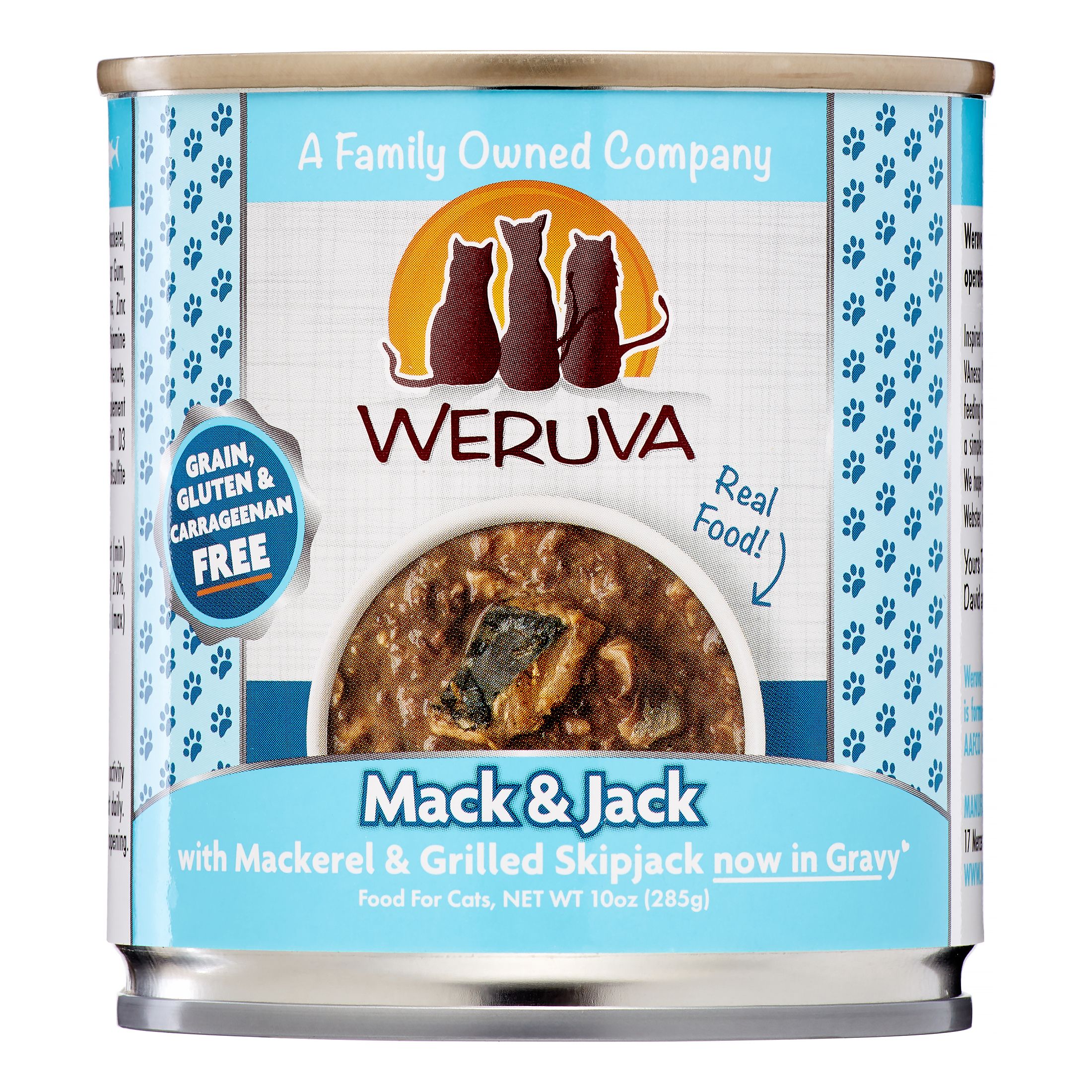 (12 Pack) Weruva Mack & Jack with Mackerel & Grilled Skipjack Grain