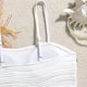 thumbnail image 5 of Traje de baño de 2 piezas para mujer, trajes de baño para mujer, traje de baño de playa de moda para niñas con tirantes de color liso y falda de malla., 5 of 8