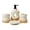 Beige With Sand Base--four-piece Set, variant on Ceramic Bathroom Accessories Set Beige With Sage Base--four-piece Set Wavy Hollow Vanity Decor