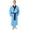 Blue, variant on Star Trek TOS Adult Costume Fleece Plush Robe Bathrobe - Big And Tall
