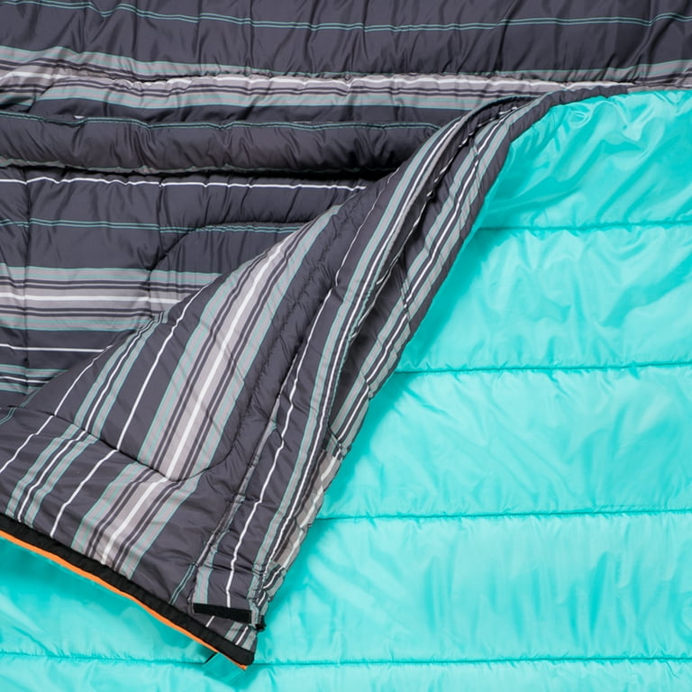 TETON Sports Mammoth 0F Comfortable Mummy Double Sleeping Bag for