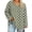 19-Army Green, variant on Yutgune Women's Plus Size Polkad T Shirt Long Sleeve V Neck Tops for Women Casual Loose Fit Tunic Shirt,L-5xl