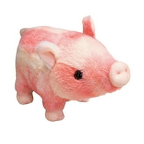 Wizlet Adorable Pig Plush Toy - Soft & Cuddly Stuffed Animal Piggy- Cute Farm Animal Gift Piggy Toys Piggy Birthday Party 9 Inch Pink