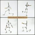 thumbnail image 1 of Kit de Armadura: Esqueleto de Marioneta de Metal para Armar, Fácil de Armar, Diseño de Personaje Animado, para Animación Stop Motion, 1 of 10