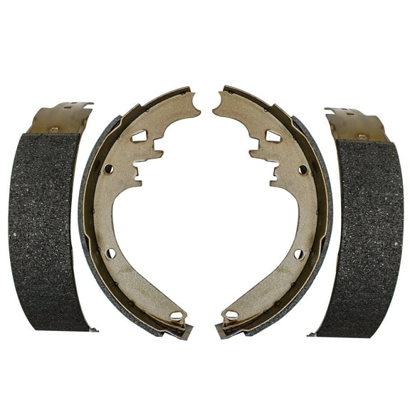 Detroit Axle - Rear Brake Shoes for Dodge Ram 1500 Buick Century LeSabre Roadmaster Cadillac Brougham Fleetwood DeVille Chevy Caprice, Semi-Metallic Brake Shoes Replacement