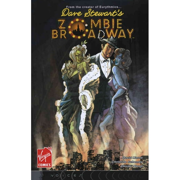 Zombie Broadway #1 VF ; Virgin Comic Book