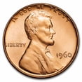 thumbnail image 2 of 1960 Lincoln Cent Large Date 50-Coin Roll BU, 2 of 3