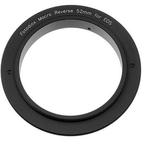 Fotodiox Macro-Reverse-EOS-52mm 52 mm Macro Reverse Adapter for Mounting Lenses with Cameras Filter Thread