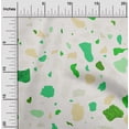 thumbnail image 2 of oneOone Viscose Chiffon Green Fabric Marble Chips Craft Projects Decor Fabric Printed By The Yard 42 Inch Wide, 2 of 4