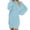 Sky Blue#1, variant on Online Juebong Women's Baggy Pullover Cozy Loose Mid Length Turtleneck Knit Sweater Top Girls Maxi Dresses Fashion Casual Soild Lightweight Winter Dresses