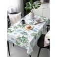 thumbnail image 2 of Sage Green Coastal Rectangle Tablecloth, Coral Starfish Seaside Summer Beach Waterproof & StainResistant Tablecloth, Washable Oil-proof Table Cover for Dining/Party/Wedding/Camping/Buffet 54x108 In, 2 of 9