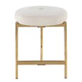 thumbnail image 2 of Tabouret de vanité contemporain Chloe, par LumiSource, 2 of 7
