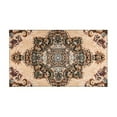 thumbnail image 2 of Farmhouse Brown Boho Rugs and Mats Non Skid Washable Absorbent Microfiber Soft Kitchen Mat for Floor Set Of 2 Decor Stain Resistant 17"x47"+17"x30", 2 of 7