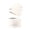 Beige-2, variant on AWZXDE Cute Pumpkin Shape Kids Knit Beanie Hat Vertical Ribbed Warm Winter Cap With Fruit Top Decoration Soft Stretchy Headwear for Cold Daily Outdoor Wear Beige-3 - One Size