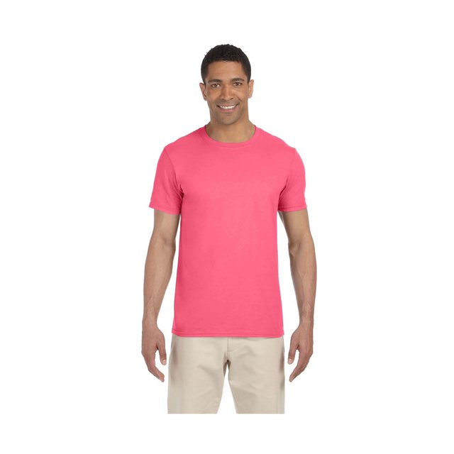 Gildan Men's Softstyle Preshrunk Tearaway Label T-Shirt, Style G64000