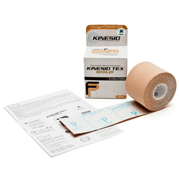 Kinesio Tape, Tex Gold FP, 2" x 5.5 yds, Beige
