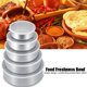 thumbnail image 2 of Caja de conservación de almacenamiento de cuenco con sello de frescura de alimentos de acero inoxidable de 5 unidades Ormromra, 2 of 8