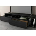 thumbnail image 2 of Nexera Tonik TV Stand for TVs up to 80 in., Black, 2 of 3