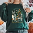 thumbnail image 2 of Sudadera con capucha de manga larga para mujer, ropa divertida con estampado de Tis The Season To Be Creepy, Jersey informal para Halloween, 2 of 3