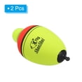 thumbnail image 3 of Unique Bargains 2.5oz Lighted Fishing Slip Bobbers EVA Green Red LED Light Up Fishing Float, Yellow, 2 Pack, 3 of 7