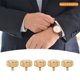 thumbnail image 4 of Piezas de la corona del reloj ahorro de costos de reparación Accesorio de la corona del reloj Larga vida útil Acero Conveniente de llevar para la reparación del reloj, 4 of 8