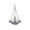 Black, variant on Bird Baths for Outdoors, BirdBath Bowl with Chains, Hanging Bird-Feeder for Garden Backyard Decor