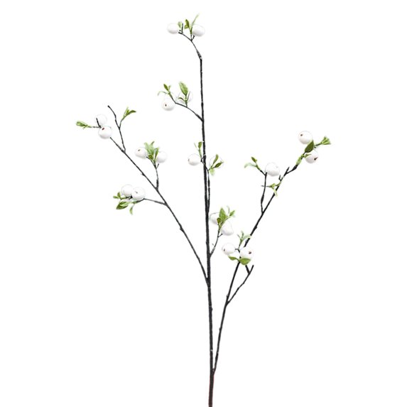 1pcs 27.6in Rattan Handmade Artificial Flower Home Decoration Fake Plant Green Leaf Party Floral Branch