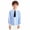 Q039-Black, variant on hengsof Cute Long Sleeve Formal Shirt for Little Boys Turn Down Collar Buttons Shirt Color Block Shirt Fashionable Shirt