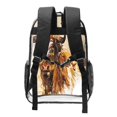 thumbnail image 2 of Kdxio Yak Clear Backpack, Transparent Bookbag for School for Women Men, Capacity Clear Bag for College, Travel, 2 of 7