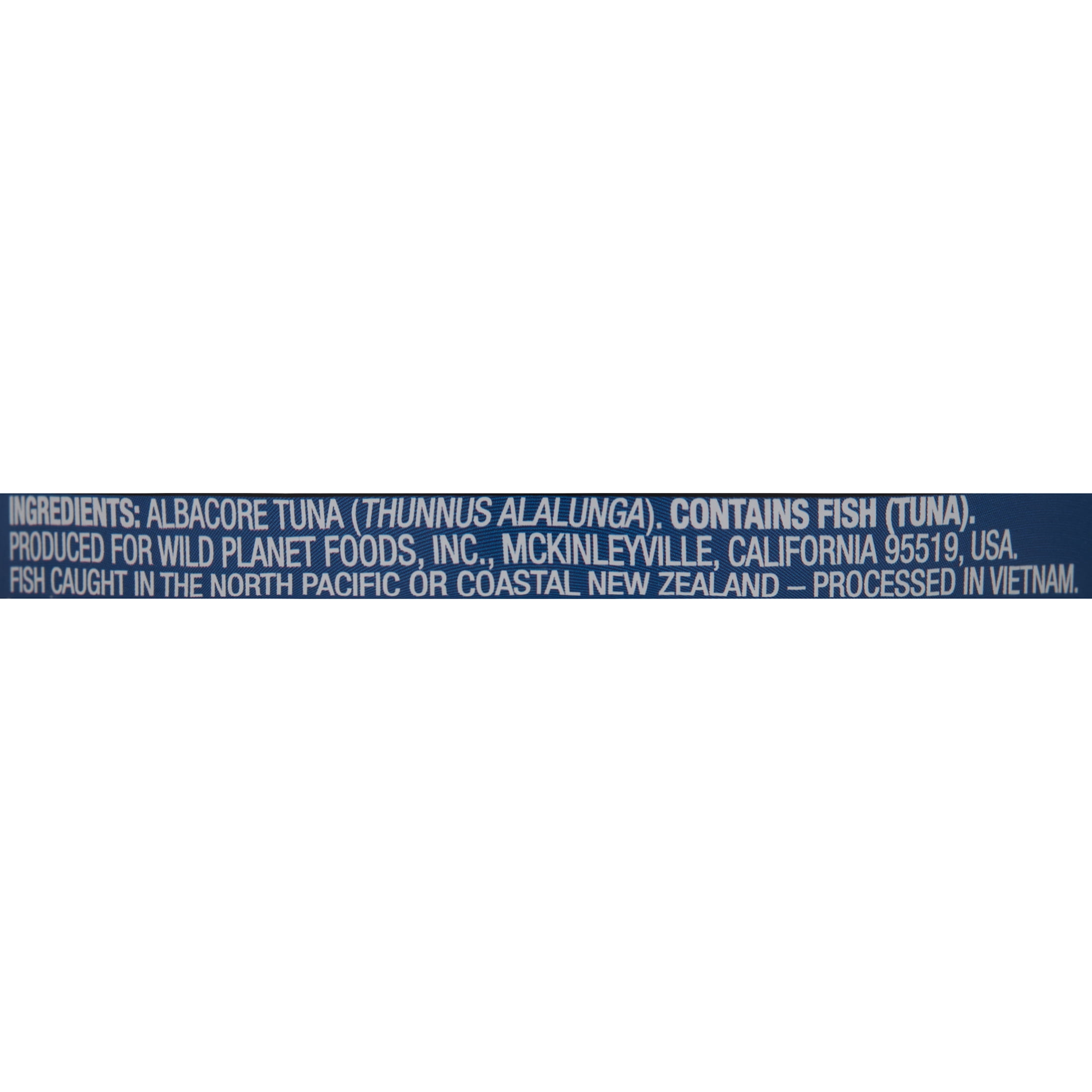 Wild Planet No Salt Added Albacore Wild Tuna, 5 Oz, 4 Count