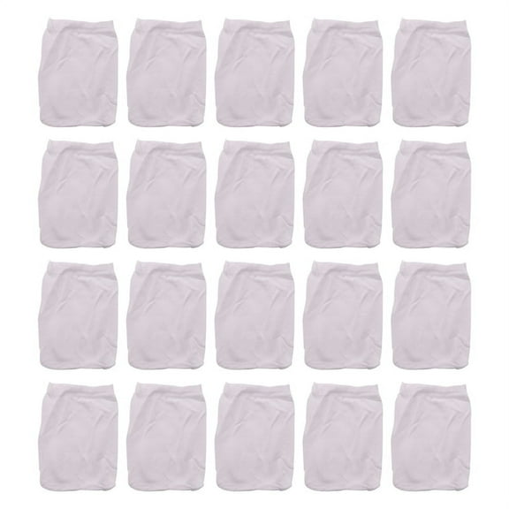 20-Pack Pool Filter Basket Saver Socks, Reusable Ultra-Fine Mesh Sock Filter Pool Debris Catcher