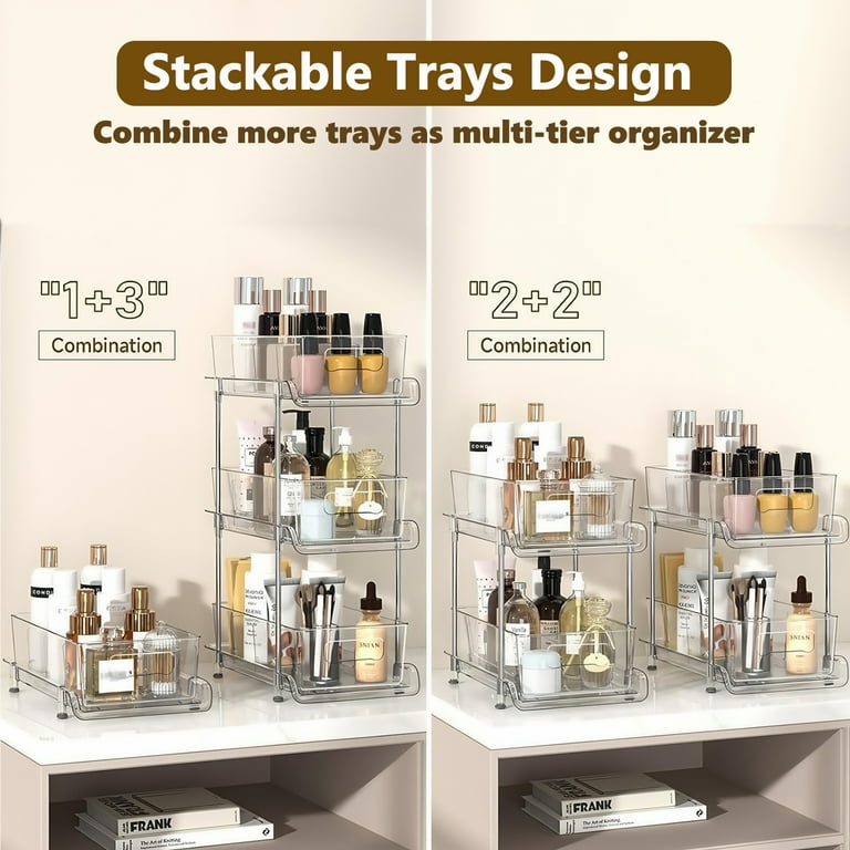 Kisportee 2-Pack Under Sink Pull-Out Organizer photo 4