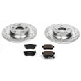 thumbnail image 3 of PowerStop Rear Z23 Evolution Sport Carbon-Fiber Ceramic Brake Pad and Drilled & Slotted Rotor Kit Fits: HONDA Select Models K2310, 3 of 10