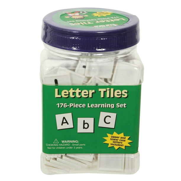 Tub of Letter Tiles | Bundle of 2 Packs