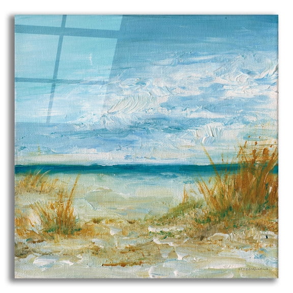 Epic Art 'Sea Breeze' by Kamdon Kreations, Acrylic Glass Wall Art, 12"x12"