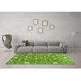 thumbnail image 3 of Ahgly Company Indoor Rectangle Abstract Green Modern Area Rugs, 8' x 12', 3 of 4
