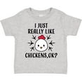 thumbnail image 3 of Inktastic I Just Really Like Chickens Ok Boys or Girls Toddler T-Shirt, 3 of 5