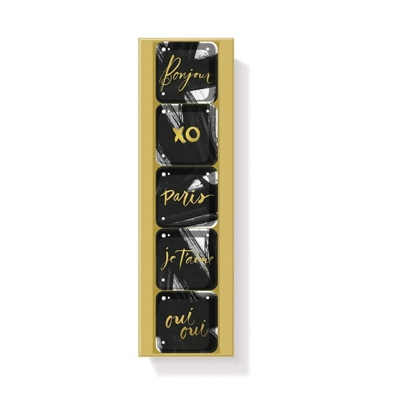 Fringe Studio, Paris Gold Square Magnets