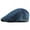 Dark Blue, variant on Simple Washed Denim Berets Hat Men Women Spring Summer Peaked Flat Cap Artist Duckbill Hat Casual Herringbone Newsboy Cap
