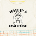 thumbnail image 4 of Inktastic Basset Hound Dog Girls Baby Dress, 4 of 5