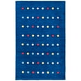 thumbnail image 2 of SAFAVIEH Kids Colorful Polka Dots Area Rug, Navy, 6' x 9', 2 of 10