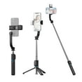 thumbnail image 1 of Mistaha 42-inch Portable Selfie Stick with Foldable Desktop Tripod, 7-Section Extendable, 360° Rotation, Remote Control, Fill Light, Compatible with Android/iOS Systems, 1 of 6